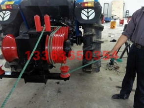 廠家直銷280拖拉機(jī)絞磨 四輪雙驅(qū)拖拉機(jī)絞磨批發(fā) 霸州市康仙莊偉業(yè)橡塑制品廠 電線桿運(yùn)桿車